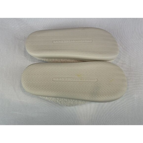 Christmas Reindeer House Slippers Soft Plush Warm Indoor Outdoor W 9-9.5 Green - Picture 5 of 8